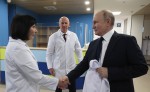 Президент России Владимир Путин посетил центр, построенный при участии МЗМО